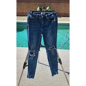 Stag Distressed Skinny Jeans